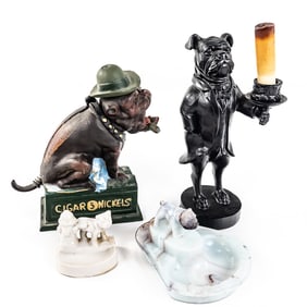 Compilation of Assorted  Bulldog Collectibles