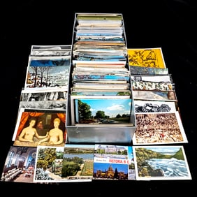 500 +/- Architecture & Travel Postcard Assortment