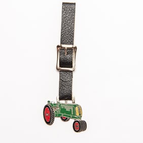 Vintage Watch FOB - GREEN TRACTOR W/STRAP