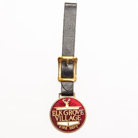 Vintage Watch FOB - ELK GROVE VILLAGE FIRE DEPT