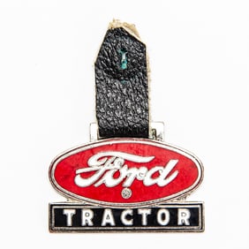 Vintage Watch FOB - RED FORD TRACTOR LOGO