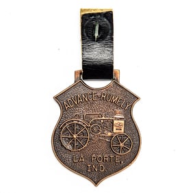 Vintage Watch FOB - ADVANCE-RUMLEY TRACTOR