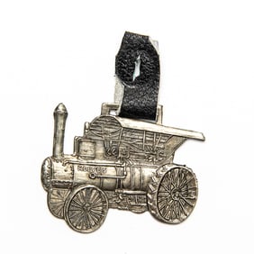 Vintage Watch FOB - REEVES STEAM TRACTOR