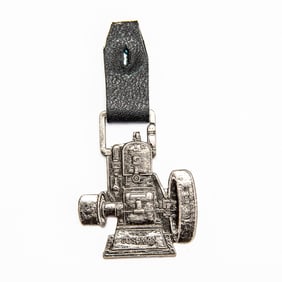 Vintage Watch FOB - CUSHMAN STEAM ENGINE