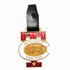 Vintage Watch FOB - TWIN CITY KEROSENE TRACTOR