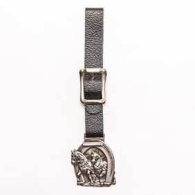 Vintage Watch FOB - DRAFT HORSE JOURNAL SILVER