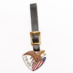 Vintage Watch FOB - MWFC BICENTENNIAL BALD EAGLE
