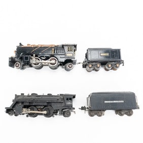 Lionel No 262 & No. 1654 Steam Engines w Tenders