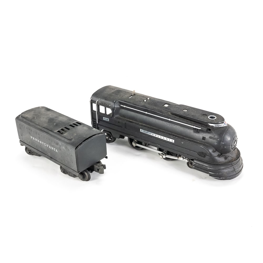 Lionel PRR No. 238 Torpedo Steam Engine w Tender (1 of 10)