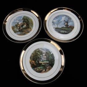 S&W Bavaria Game Bird Decorative Plates (2pcs)