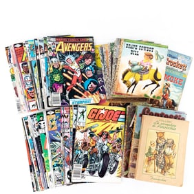 Vintage DC & Marvel Comic Assortment