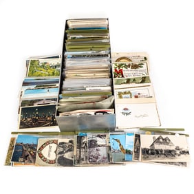Collection of 700 +/- Assorted Vintage Postcards