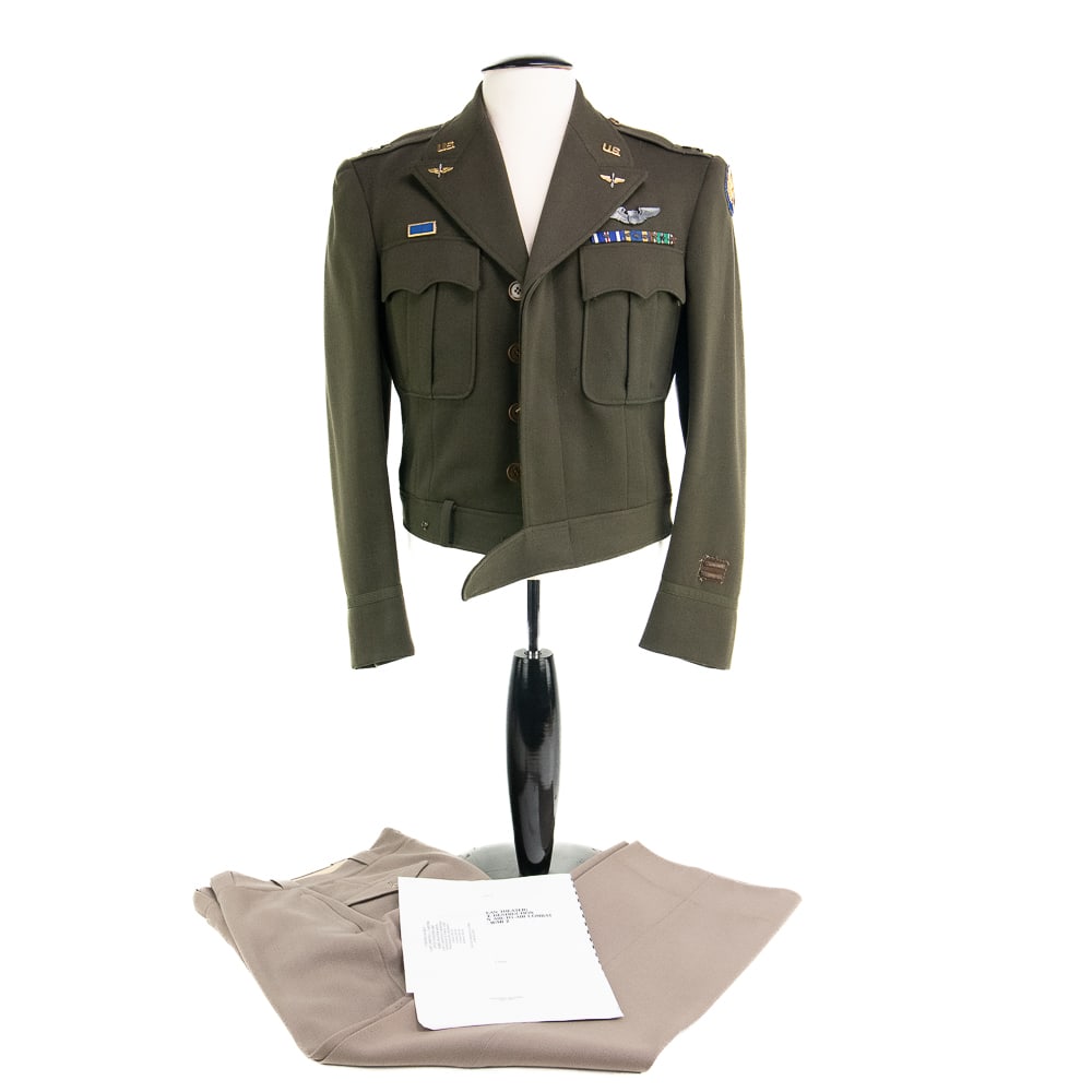 WWII Uniform CPT Johnnie L Carter 363 FS /357 FG (1 of 19)