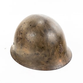 WWII Japanese Type 90 Naval Landing Force Helmet