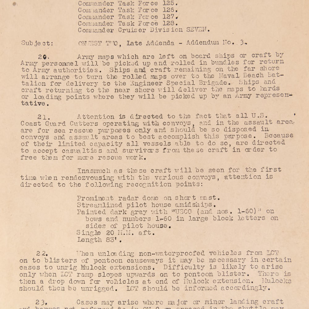 TOP SECRET BIGOT Operations Tiger & Neptune Docs - 10