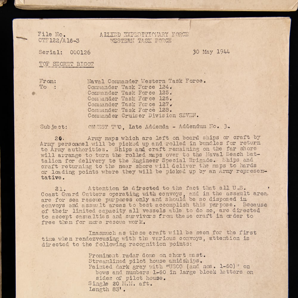 TOP SECRET BIGOT Operations Tiger & Neptune Docs - 5