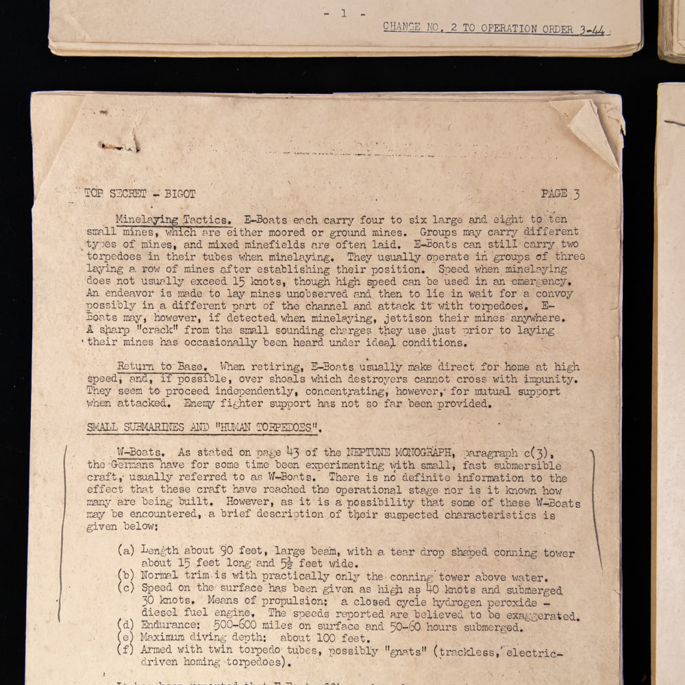 TOP SECRET BIGOT Operations Tiger & Neptune Docs - 6