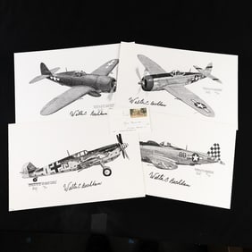 WWII Triple Ace Walter Beckham 18 Air Victories