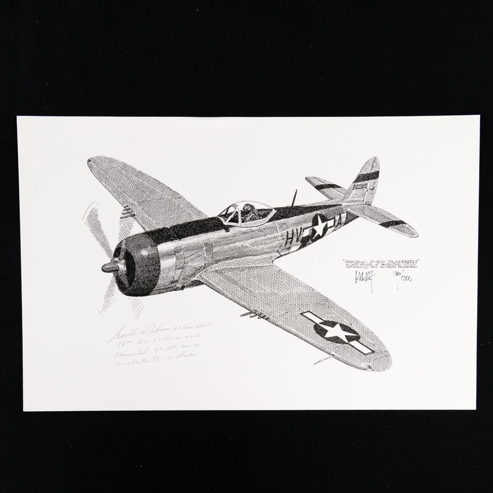 Signed Aces, MOH Notables #9 Gerald Jerry Johnson - 14