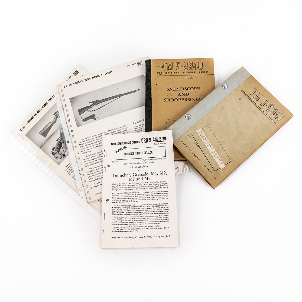 WWII Technical Manuals - Secret/Restricted & More! (1 of 7)