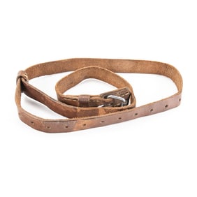 Original Japanese Nambu Pistol Leather Belt