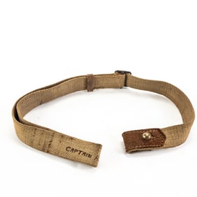 Original Japanese Arisaka Training Rifle Sling