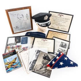 WWII First American Ace William R, Dunn Collection