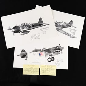 Pilot Ken Jernstadt-10.5 Victories W/Flying Tigers