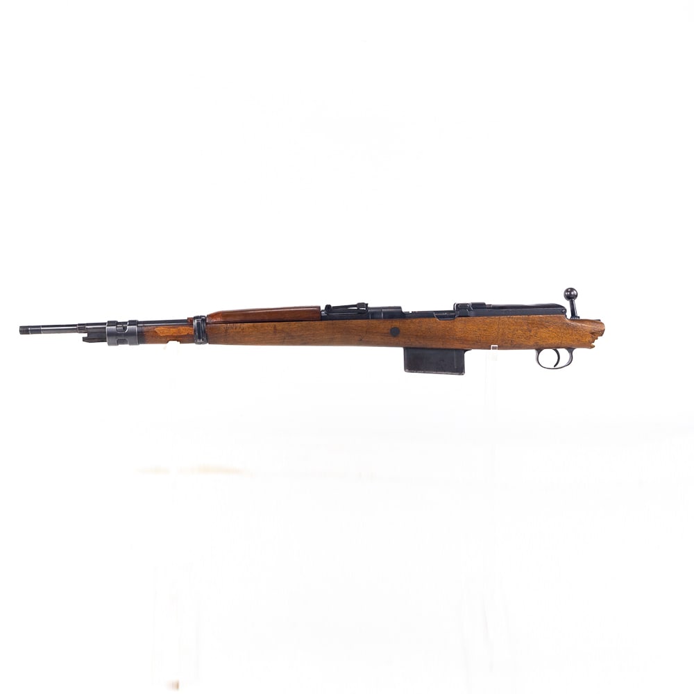 SUPER RARE! Mauser G41(M) 8mm Rifle (C) 2833: Mauser G41(M) 8mm Rifle in good condition with a broken stock and some missing parts (see photos) and a VERY good bore. Manufactured circa 1941-1942, this early German semi-automatic uses the "Bang" p