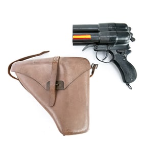 RARE Japanese Type 90, Triple-Barrel Flare Pistol