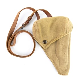 RARE WWII Japanese Type 94 Canvas Holster w/Strap