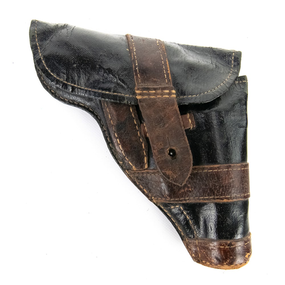 RARE Japanese Type 10 Flare Pistol Canvass Holster (1 of 4)