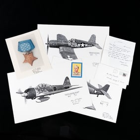 WWII MAJ Robert Galer MOH, USMC Double-Ace