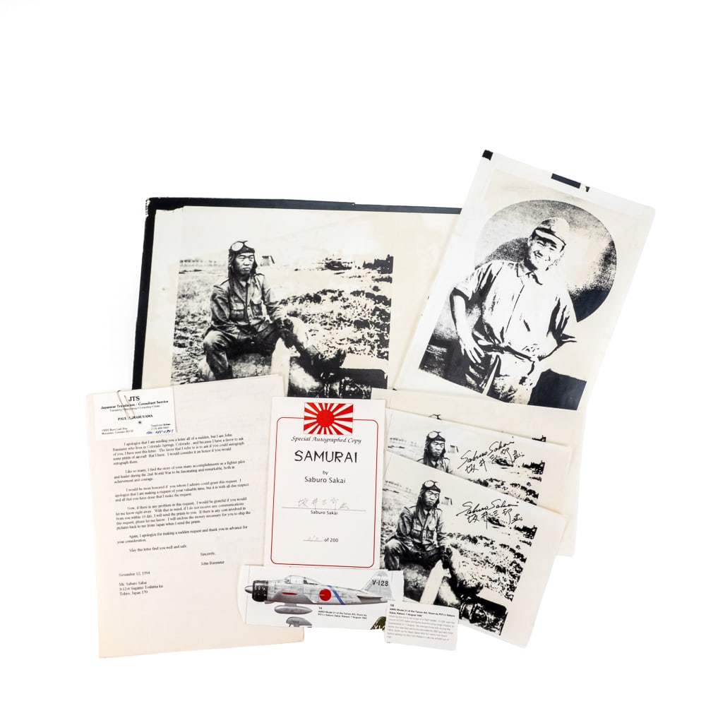 Signed Aces, MOH Notables #45 Saburo Sakai (1 of 8)