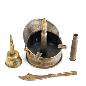 WWII Era Trench Art Lot