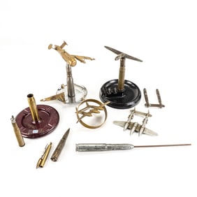 WWII Era "Wounded"Trench Art Lot