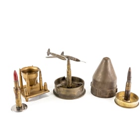 WWII Era Trench Art Lot