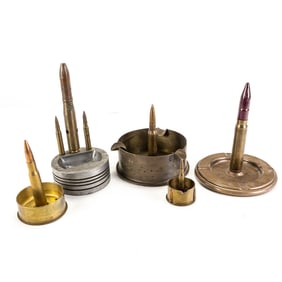 WWII Era Trench Art Lot