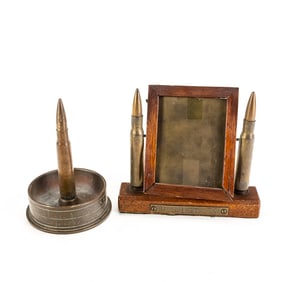 WWII USN Trench Art Lot