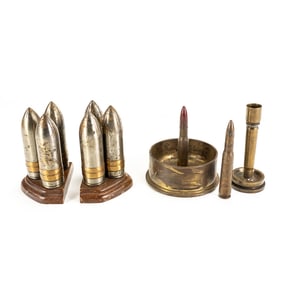 WWII Era Trench Art Lot