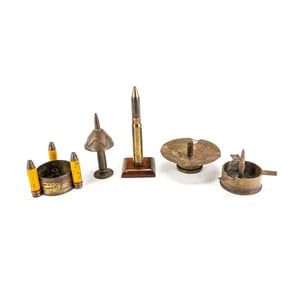 WWII Era Trench Art Lot