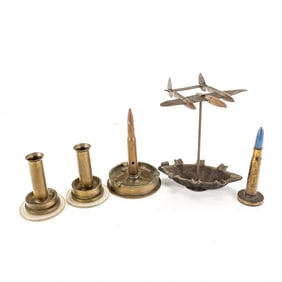 WWII Era Trench Art Lot