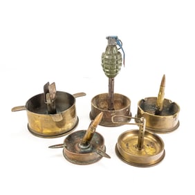 WWII Era Trench Art Lot