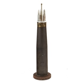 6" Naval Gun Shell Casing Trench Art