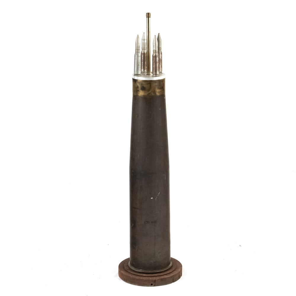 6" Naval Gun Shell Casing Trench Art (1 of 7)