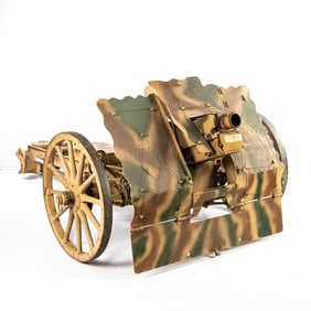 Original WWII German le.IG 18 gun – Blank Firing