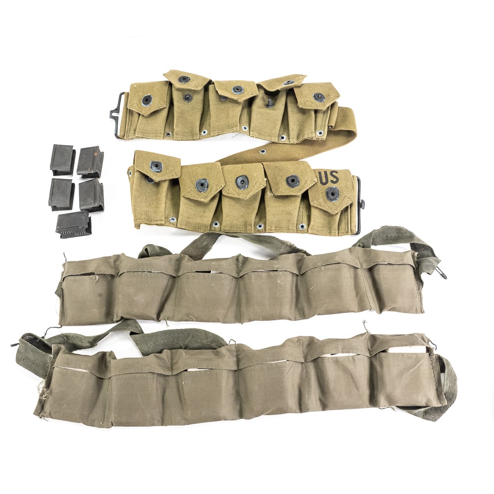 US M1 Rifle Cartridge Belt and bandoliers (1 of 8)
