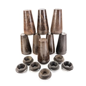 WWII German Bakelite Fuse Protectors (15pcs)