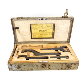 WWII German 2cm Flak 30 Tool Kit (Partial) & Case