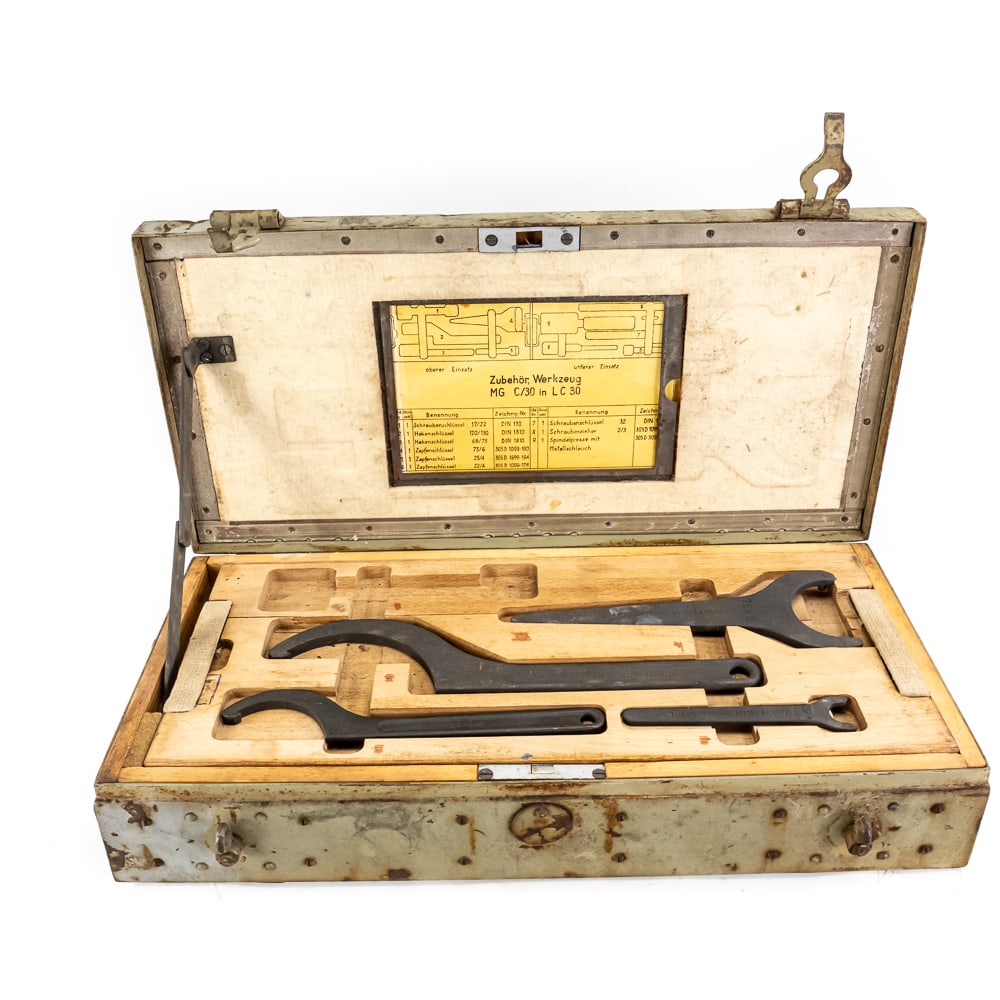 WWII German 2cm Flak 30 Tool Kit (Partial) & Case (1 of 10)